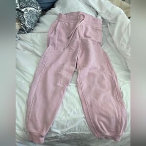 Lululemon Pink Scuba Joggers Sz 10
